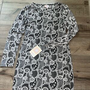 NWT LulaRoe Debbie Fitted Dress